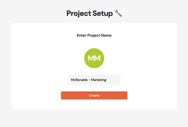 Create project